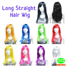 Load image into Gallery viewer, Long Straight Hair Wig