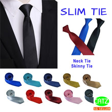 Load image into Gallery viewer, Necktie Slim Tie