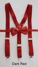 Load image into Gallery viewer, Suspenders and Bow Tie Set