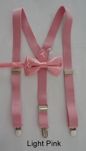 Suspenders and Bow Tie Set