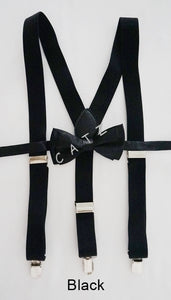 Suspenders and Bow Tie Set