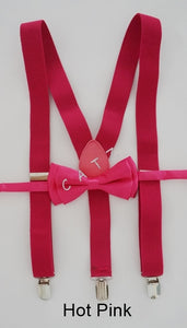 Suspenders and Bow Tie Set