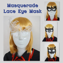 Load image into Gallery viewer, Masquerade Lace Mask